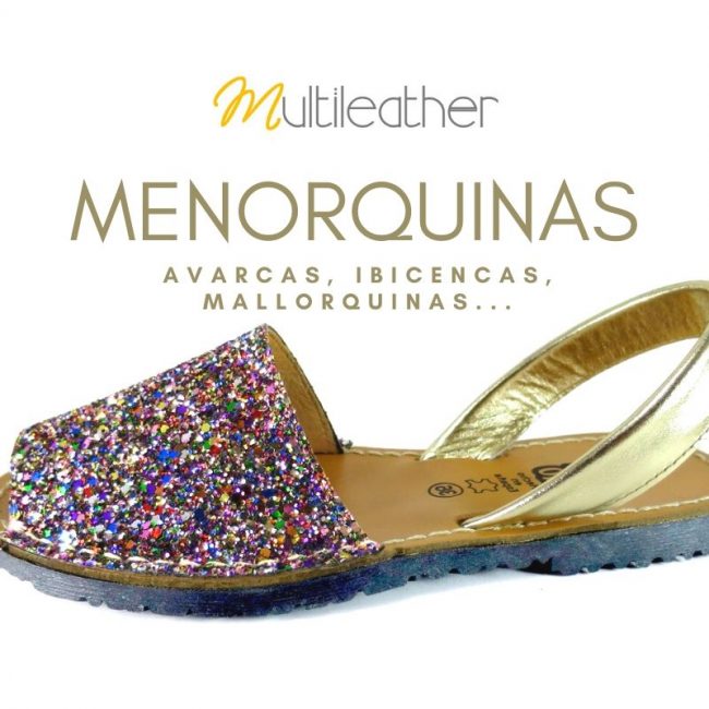 Menorquinas. Calzado mediterráneo.